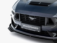 Load image into Gallery viewer, Maxton Design - Street PRO Front Splitter + Flaps Ford Mustang Dark Horse Mk7