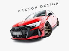 Load image into Gallery viewer, Maxton Design - Front Bumper Wings (Canards) Audi RS3 Sedan 8Y Facelift