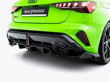 Load image into Gallery viewer, Maxton Design - Rear Splitter (Vertical Bars) V.1 Audi RS3 Sportback 8Y Facelift