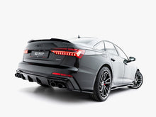 Load image into Gallery viewer, Maxton Design - Rear Valance + Exhaust Ends Imitation Audi A6 S-Line / S6 C8 / C8 Facelift