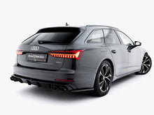 Load image into Gallery viewer, Maxton Design - Rear Valance + Exhaust Ends Imitation Audi A6 Sedan / Avant C8 / C8 Facelift