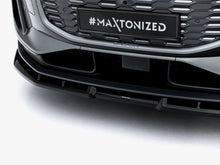 Load image into Gallery viewer, Maxton Design - Front Splitter Audi Q6 e-tron Standard / S-Line / SQ6 e-tron SUV / Sportback Mk1