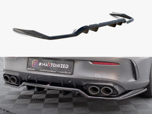 Load image into Gallery viewer, Maxton Design - Aftermarket Rear Splitter (Vertical Bars) compatible with Mercedes-AMG C43 Coupe / Cabrio C205 Facelift / A205 Facelift