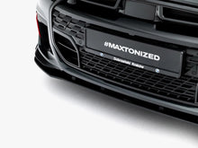 Load image into Gallery viewer, Maxton Design - Aftermarket Street PRO Front Splitter + Flaps compatible with MINI Cooper John Cooper Works F66