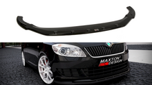 Load image into Gallery viewer, Maxton Design - FRONT SPLITTER SKODA FABIA II FACELIF MODEL, STANDARD BUMPER