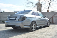 Load image into Gallery viewer, Maxton Design - REAR SIDE SPLITTERS MERCEDES C W204 AMG-LINE (FACELIFT) 2010-2015