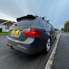 Load image into Gallery viewer, V Style Gloss Black Roof Spoiler for BMW E91 Estate 3 Series 05-13