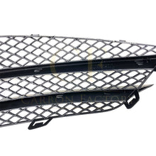 Load image into Gallery viewer, Gloss Black Front Bumper Side Grille for Mercedes Benz W205 C Class 15-18