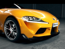 Load image into Gallery viewer, Carbon Fiber Front Splitter for Toyota Supra 2020-2024