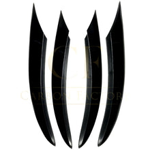 Load image into Gallery viewer, Gloss Black Front Canards (Short) for Mercedes Benz W205 C Class 19-21