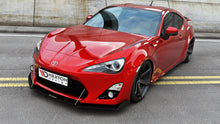 Load image into Gallery viewer, Maxton Design - FRONT RACING SPLITTER TOYOTA GT86 (WITH WINGS) (2012-2016)