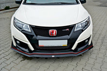 Load image into Gallery viewer, Maxton Design - FRONT SPLITTER V.2 HONDA CIVIC IX TYPE R (2015-2017)