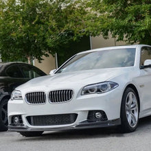 Load image into Gallery viewer, 3D Style Carbon Fibre Front Splitter for BMW F10 5 Series 10-17