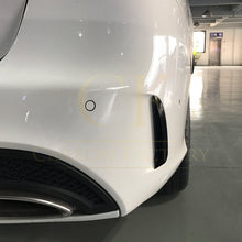Load image into Gallery viewer, Gloss Black Rear Bumper Trims for Mercedes Benz W205 C Class Estate 15-21