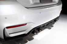 Load image into Gallery viewer, 3DDesign Carbon Fibre Exhaust Tips for BMW M2/M2 Competition, M3 & M4 (F87 F80 F82, 2014-2021) | Genuine Pre-Preg Dry Carbon, Gloss Finish, Stainless Steel Core | Direct OEM Replacement Quad Tips