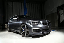 Load image into Gallery viewer, 3DDesign Carbon Fibre Front Splitter / Front Lip Spoiler for BMW 1 Series LCI (F20) 2015–2019