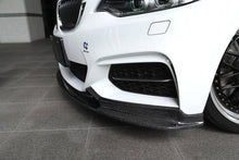 Load image into Gallery viewer, 3DDesign Carbon Fibre Front Splitter for BMW 2 Series (2014-2020, F22 F23)