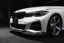 Load image into Gallery viewer, 3DDesign Carbon Fibre Front Splitter / Front Lip Spoiler for BMW 3 Series G20 G21 M Sport (2018-2022)