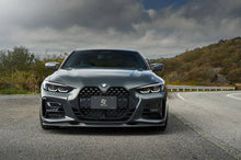 Load image into Gallery viewer, 3DDesign Carbon Fibre Front Splitter / Front Lip Spoiler for BMW 4 Series G22 G23 (2020+) M Sport & M440i Coupe & Convertible CFRP 2x2 Twill OEM+ Fit