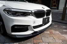 Load image into Gallery viewer, 3DDesign Carbon Fibre Front Splitter for BMW 5 Series M Sport (2017-2019, G30 G31)