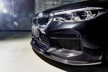 Load image into Gallery viewer, 3DDesign Carbon Fibre Front Splitter / Front Lip Spoiler for BMW M5 F90 (2017-2020, incl. M5 Competition)