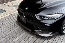 Load image into Gallery viewer, 3DDesign Pre-Preg Carbon Fibre Front Splitter / Front Lip Spoiler for BMW M8 & M8 Competition (2019+, F91 F92 F93) – 2x2 Twill, OEM-Plus Fit, Coupe/Convertible/Gran Coupe