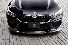 Load image into Gallery viewer, 3DDesign Pre-Preg Carbon Fibre Front Splitter / Front Lip Spoiler for BMW M8 & M8 Competition (2019+, F91 F92 F93) – 2x2 Twill, OEM-Plus Fit, Coupe/Convertible/Gran Coupe