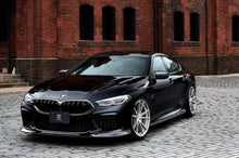 Load image into Gallery viewer, 3DDesign Pre-Preg Carbon Fibre Front Splitter / Front Lip Spoiler for BMW M8 & M8 Competition (2019+, F91 F92 F93) – 2x2 Twill, OEM-Plus Fit, Coupe/Convertible/Gran Coupe