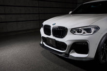 Load image into Gallery viewer, 3DDesign Carbon Fibre Front Bumper Splitter Lip Spoiler for BMW X3 G01 Pre-LCI M Sport (2018-2021) - CFRP 2x2 Twill Weave