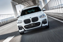 Load image into Gallery viewer, 3DDesign Carbon Fibre Front Bumper Splitter Lip Spoiler for BMW X3 G01 Pre-LCI M Sport (2018-2021) - CFRP 2x2 Twill Weave