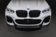 Load image into Gallery viewer, 3DDesign Carbon Fibre Front Bumper Splitter Lip Spoiler for BMW X3 G01 Pre-LCI M Sport (2018-2021) - CFRP 2x2 Twill Weave