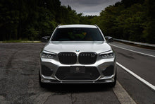Load image into Gallery viewer, 3DDesign Carbon Fibre Front Splitter / Front Lip Spoiler for BMW X3M F97 & X4M F98 Pre-LCI (2019-2022) | Performance Aero, Precise OEM Fitment