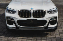 Load image into Gallery viewer, 3DDesign Carbon Fibre Front Splitter Front Lip Spoiler for BMW X4 G02 M Sport (2018–2024) CFRP 2x2 Twill, OEM Fitment, Hardware Included