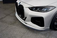 Load image into Gallery viewer, 3DDesign Carbon Fibre Front Under Splitters for BMW 4 Series G22/G23 (2020+) & M440i M Sport – CFRP 2x2 Twill, OEM Fit, Pair with Hardware (M Sport Bumper Only)