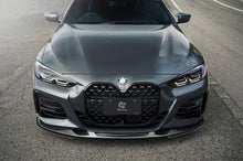 Load image into Gallery viewer, 3DDesign Carbon Fibre Front Under Splitters for BMW 4 Series (2020+, G22 G23)