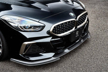 Load image into Gallery viewer, 3DDesign Carbon Fibre Front Under Splitters (CFRP Lip Extensions) for BMW Z4 G29 2019-2024 - Pair - Fits M40i & M Sport - Add-On for 3DDesign Front Splitter