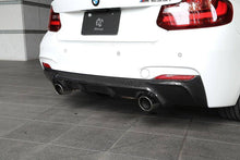 Load image into Gallery viewer, 3D Design Carbon Fibre/Fiber Rear Diffuser for BMW 2 Series F22 F23 (2014-2020) M Sport Coupe & Convertible – Gloss 2x2 Twill Pre-Preg – Fits M235i M240i