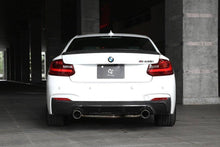 Load image into Gallery viewer, 3D Design Carbon Fibre/Fiber Rear Diffuser for BMW 2 Series F22 F23 (2014-2020) M Sport Coupe & Convertible – Gloss 2x2 Twill Pre-Preg – Fits M235i M240i