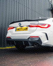 Load image into Gallery viewer, 3DDesign Carbon Fibre Rear Diffuser for BMW 4 Series G22 Coupe & G23 Convertible (2020+) - M Sport, M440i OEM Exhaust Compatible, CFRP 2x2 Weave