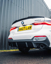 Load image into Gallery viewer, 3DDesign Carbon Fibre Rear Diffuser for BMW 4 Series G22 Coupe & G23 Convertible (2020+) - M Sport, M440i OEM Exhaust Compatible, CFRP 2x2 Weave