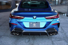 Load image into Gallery viewer, 3DDesign Carbon Fibre Rear Diffuser for BMW 8 Series (2019+, G14 G15)