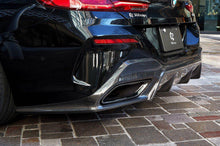 Load image into Gallery viewer, 3DDesign Carbon Fibre Rear Diffuser for BMW 8 Series (2019+, G16)