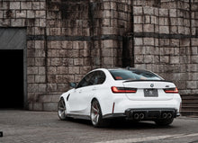 Load image into Gallery viewer, 3D Design Carbon Fibre Rear Diffuser for BMW M3 G80 G81 & M4 G82 G83 (2020+) - CFRP One-Piece G8X Aero Rear Valance Upgrade