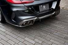 Load image into Gallery viewer, 3DDesign Carbon Fibre/Carbon Fiber Rear Diffuser for BMW M8 & M8 Competition (2019+, F91 F92 F93) Coupe, Convertible & Gran Coupe – Pre-Preg 2x2 Twill, OEM Fit – Optional F93 Under Splitters