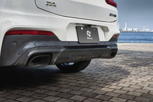Load image into Gallery viewer, Genuine 3DDesign Carbon Fibre Rear Diffuser for BMW X4 M40i G02 (2018+, M40i Only) - Rear Bumper Valance Insert, Premium Carbon Fiber Styling