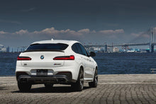 Load image into Gallery viewer, Genuine 3DDesign Carbon Fibre Rear Diffuser for BMW X4 M40i G02 (2018+, M40i Only) - Rear Bumper Valance Insert, Premium Carbon Fiber Styling