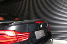 Load image into Gallery viewer, 3DDesign Carbon Fibre Rear Lip Spoiler (Boot/Trunk) for BMW 4 Series F33 & M4 F83 Convertibles (2015–2020)