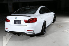 Load image into Gallery viewer, 3DDesign Pre-Preg Carbon Fibre/Carbon Fiber Rear Spoiler for BMW M4 F82 Coupe (2015–2020) – OEM+ Boot/Trunk Lip Rear Wing Upgrade