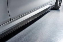 Load image into Gallery viewer, 3DDesign Carbon Fibre Side Skirts for BMW M2 & M2 Competition F87 (2015-2021) – Pre-Preg 2x2 Twill Gloss Side Skirt Extensions