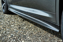 Load image into Gallery viewer, 3DDesign Carbon Fibre Side Skirts / Side Skirt Extensions (CFRP 2x2 Twill) for BMW X3M F97 & X4M F98 2019+ - Pair with Hardware, OEM+ Fit